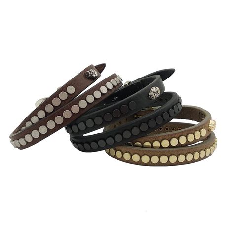 bracciale in cuoio donna